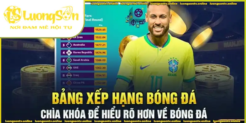 Giới thiệu bảng xếp hạng thể thao uy tín của Luongsontv Giới thiệu bảng xếp hạng thể thao uy tín của Luongsontv