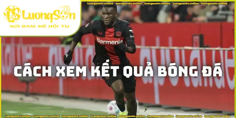 Cách theo dõi kết quả bóng đá tại Luongsontv Cách theo dõi kết quả bóng đá tại Luongsontv