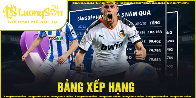 BXH được cập nhật qua nhiều phiên bản khác nhau BXH được cập nhật qua nhiều phiên bản khác nhau