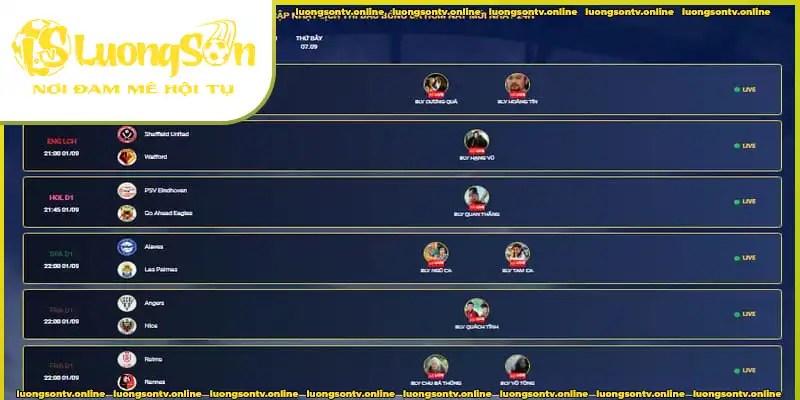Lý do Luongsontv được fan bóng đá ủng hộ Lý do Luongsontv được fan bóng đá ủng hộ